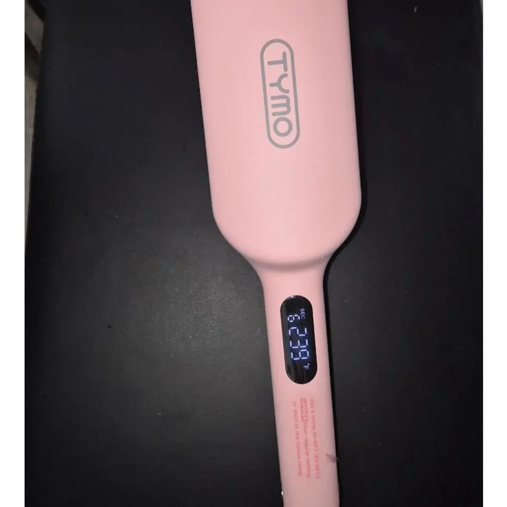 TYMO 3-Barrel Hair Waver Curling Iron – Pink – Open Box